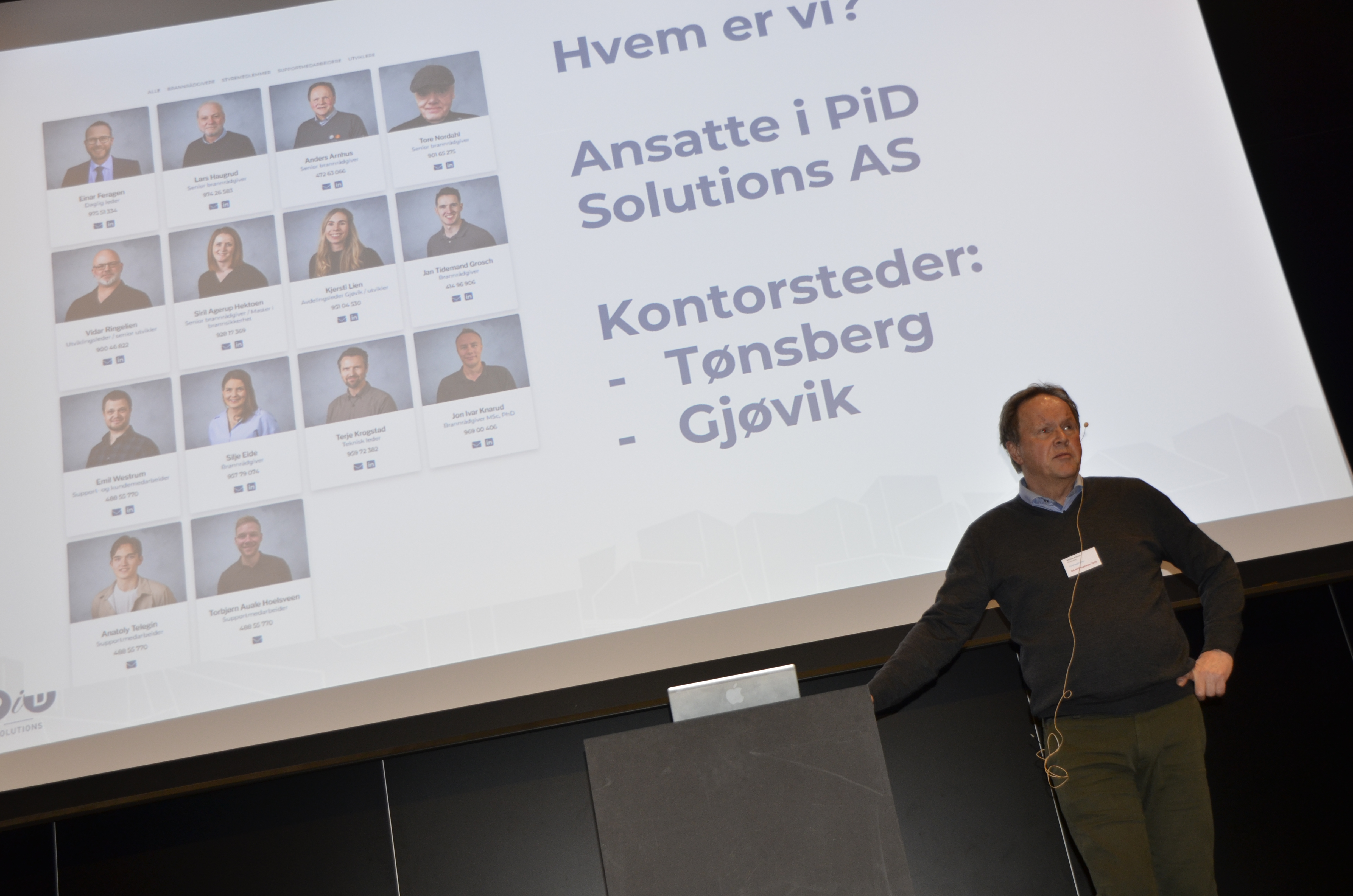 PiD Solutions bidro til kompetanseløft på fagdager i regi av NORALARM-BTF