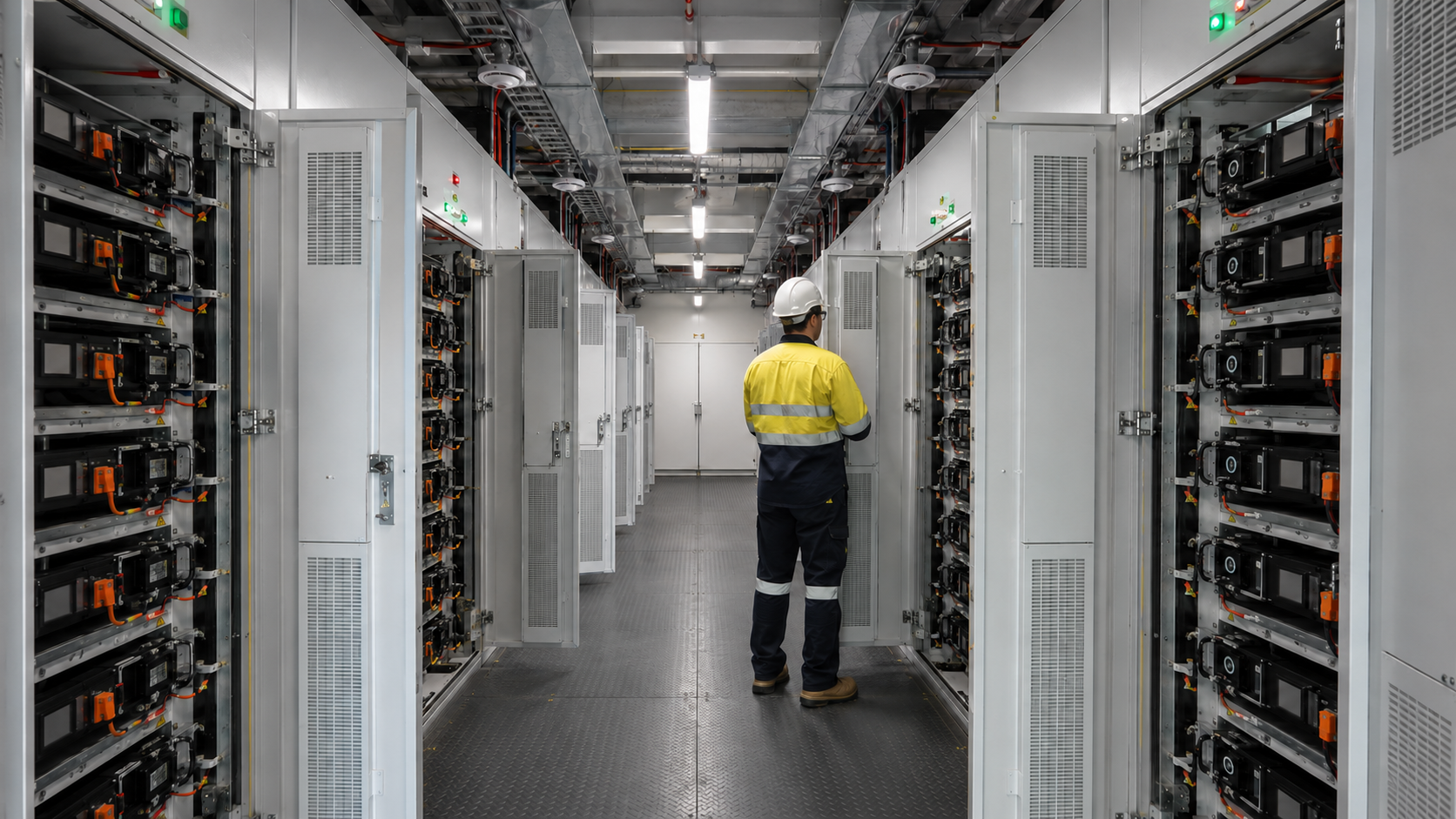 Bilde av batterilagring