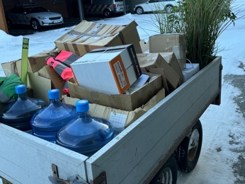 Flyttelass fra lageret