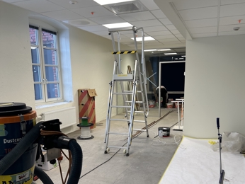 Renovation in common areas