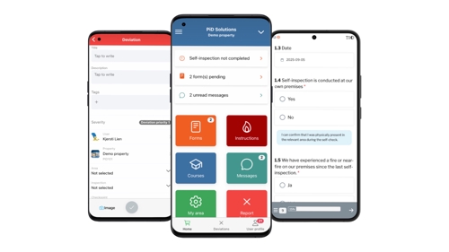 PiD Drift Mobile for tenants, task, dashboard and errors
