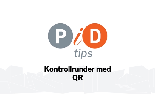 Kontrollrunder med QR-koder