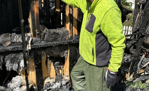 PiD Solutions har oppdrag med å undersøke branner.