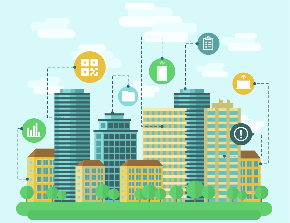 Illustrasjon av FDV-system