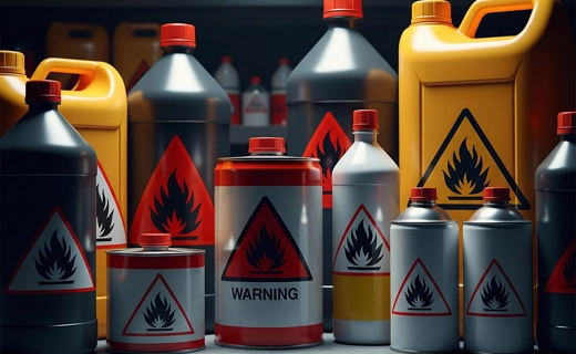 Storage and handling of flammable goods