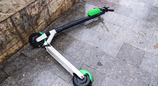 Do you charge your electric scooter indoors?