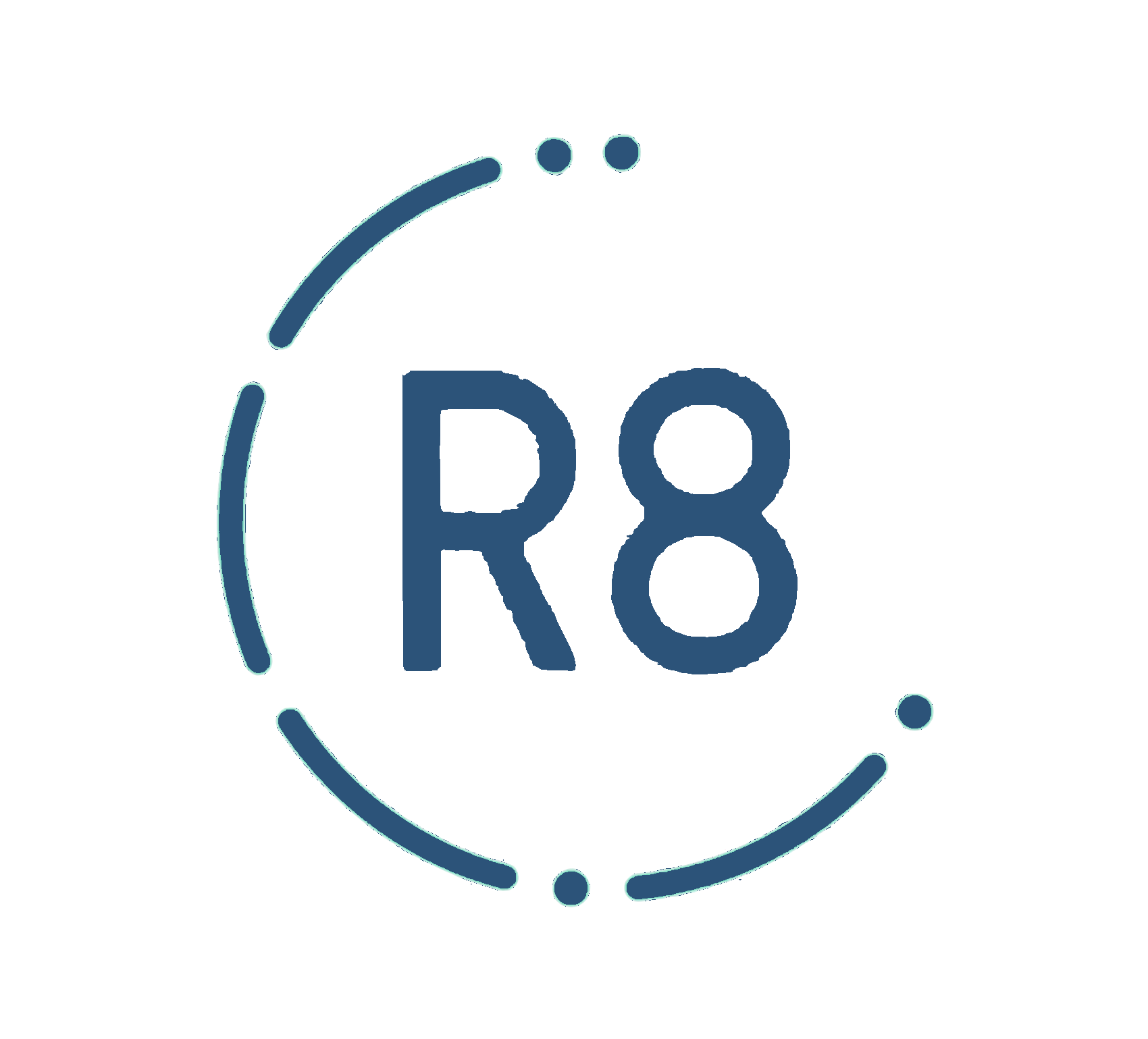 r8 logo