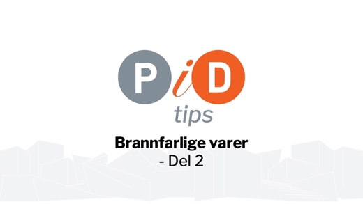Brannfarlige varer - del 2