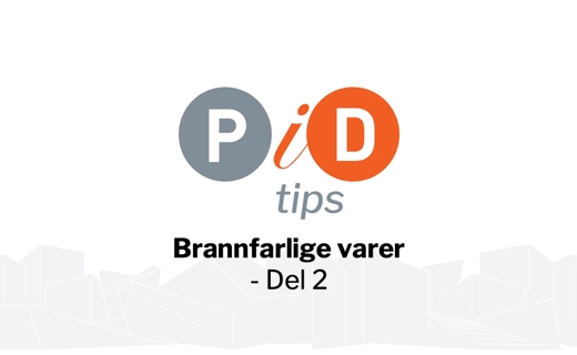 Brannfarlige varer - del 2
