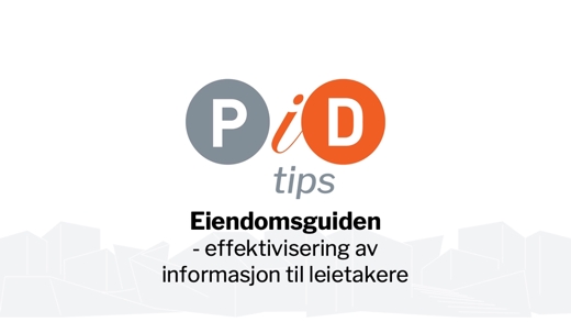 Eiendomsguiden - effektivisering av informasjon til leietakere