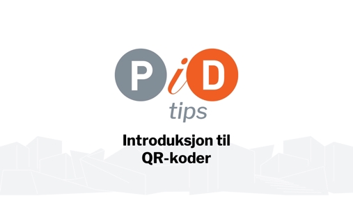 Introduksjon til QR-koder