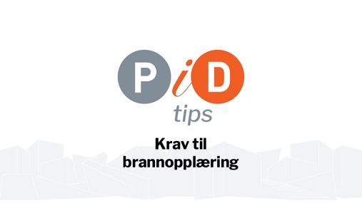Krav til brannopplæring