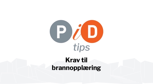 Krav til brannopplæring