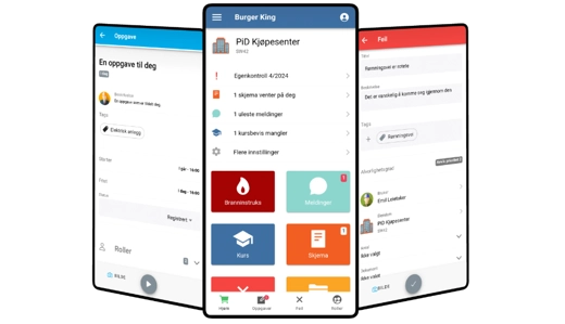 PiD Drift Mobile for leietakere